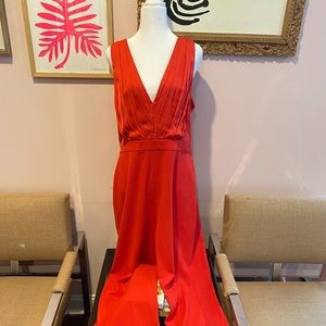 alice + olivia RED JUMPSUIT Size 14 NWT